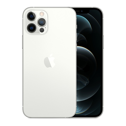 [APPIP12PR128RGNT21] Apple iPhone 12 Pro (128 GB) Argento - Grado Estetico: Ottimo - Batteria Nuova
