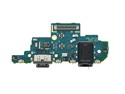 [SGA52S5CRO] Samsung Galaxy A52 S Sub Board + Plug In + Jack Audio + Microfono Vers. K1