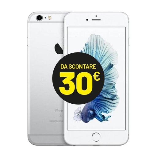 [APPIP6S16RGNT31] Apple iPhone 6S (16 GB) Argento - Grado Estetico: Buono - Batteria Nuova