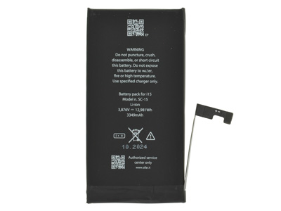 [IP15BAT] Apple iPhone 15 Batteria