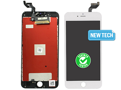 [IPH6SPDPCB] Apple iPhone 6S Plus Display Touch Bianco - Matrice Compatibile (Eco Store)