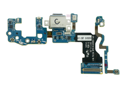 [SG00SPFCO] Samsung Galaxy S9 Flat Cable + Plug In + Microfono