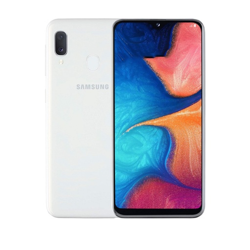 [SAMGALA20E32BNC23] Samsung Galaxy A20E (32 GB) Bianco - Grado Estetico: Ottimo - Batteria Standard