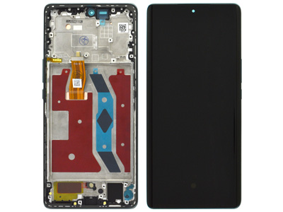 [HN0M5LDSCEG] Honor Magic 5 Lite LCD + Touchscreen + Frame + Tasti Laterali Emerald Green