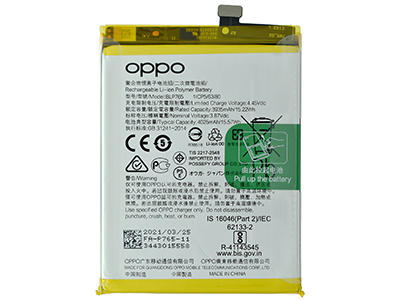[OP0A91BATO] Oppo A91 Batteria Originale