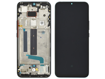 [XMM10LDSNO] Xiaomi MI 10 Lite LCD + Touchscreen + Frame + Tasti Laterali Cosmic Grey