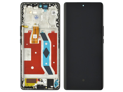 [HNM5LDSCMN] Honor Magic 5 Lite LCD + Touchscreen + Frame Midnight Black - Compatibile