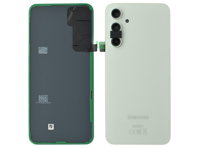 [SGA545BCWO] Samsung Galaxy A54 5G Cover Batteria + Cover Camera completo + Adesivi Awesome White