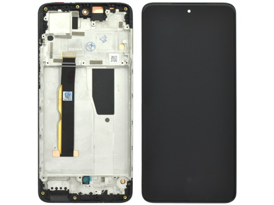 [MTG845DSC] Motorola G84 5G LCD + Touchscreen + Frame Black