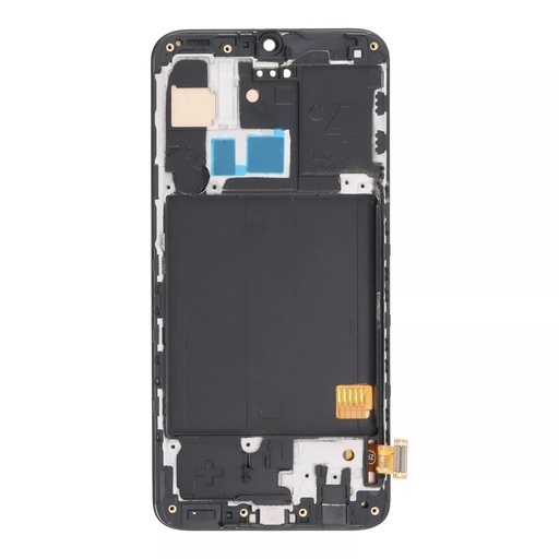 [OP0A40DSO] Oppo A40 LCD + Touch Screen + Frame + Switch Tasti Laterali Black