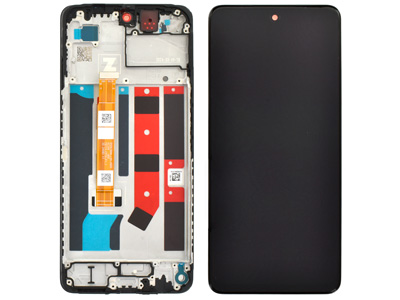 [OP0A60DSO] Oppo A60 LCD + Touch Screen + Frame Black
