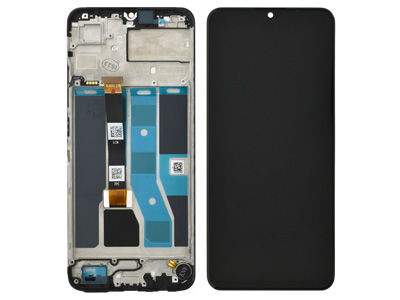 [RM0C53DSO] Realme C53 LCD + Touchscreen + Frame + Vibrazione Black