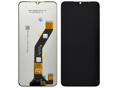 [ZB0A54DSC] ZTE Blade A54 LCD + Touch Screen + Frame + Switch Tasti Laterali Black