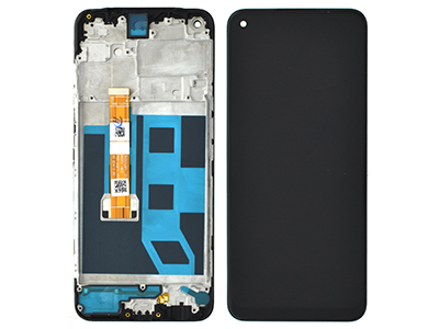 [OP0A53DSC] Oppo A53 LCD + Touchscreen + Frame Black