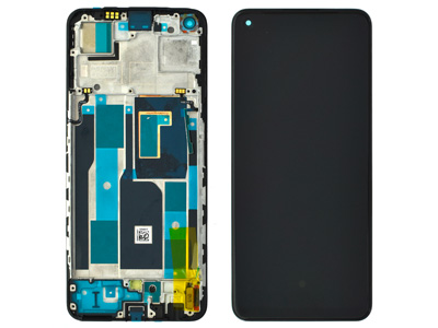 [RM09PPDSO] Realme 9 Pro+ LCD + Touchscreen + Frame + Switch Tasti Laterali Black