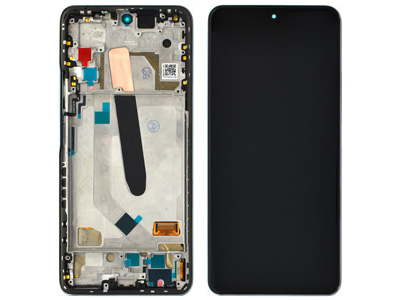 [XMM11IDSWC] Xiaomi MI 11 5G LCD + Touchscreen + Frame + Tasto Volume Frosty White