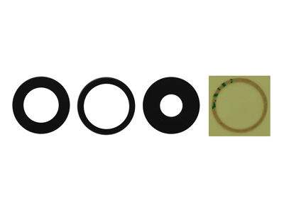 [IP014PVCPC] Apple iPhone 14 Pro Kit Vetrino Camera Posteriore 3Pz.