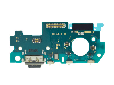 [SGA345CRO] Samsung Galaxy A34 5G Sub Board + Plug In + Microfono