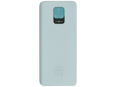 [XR0N9PBCWO] Xiaomi Redmi Note 9 Pro Cover Batteria + Adesivi Glacier White