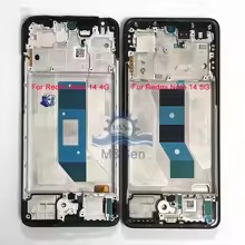 [XMRN14DSO] Xiaomi Redmi Note 14 4G LCD + Touch Screen + Frame + Switch Tasti Laterali Black-Originale