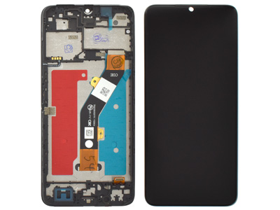 [ZBBA54DSC] ZTE BLADE A54 Lcd + Touch Screen + Frame + Switch Tasti Laterali Black