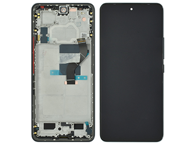 [XM012PDSO] Xiaomi 12 PRO Lcd + Touchscreen + Frame + Tasti Laterali Grey