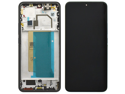 [XM013TDSO] Xiaomi 13T Lcd + Touch Screen + Frame + Tasti Laterali Black