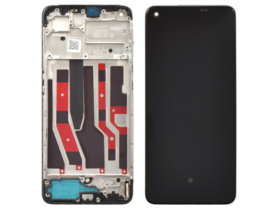 [OP00R7DSC] Oppo RENO 7 Lcd + Touch Screen + Frame Black