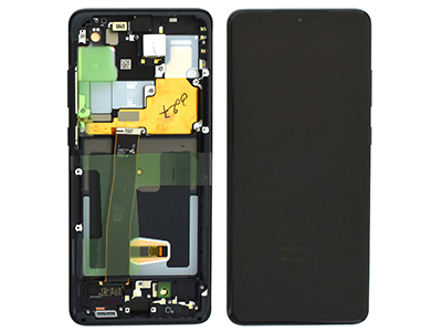 [SGS20UDSO] Samsung GALAXY S20 ULTRA Lcd + Touchscreen + Frame Cloud White