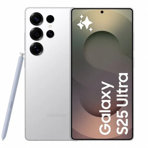 [SAMGALS25ULT5G256TTNRGNT23] Samsung Galaxy S25 Ultra 5G (256 GB) Titanio Argento - Grado Estetico: Ottimo - Batteria Standard