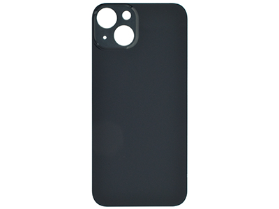 [IP0013VCNC] Apple iPhone 13 Vetrino Cover Batteria Nero vers. BIG HOLE foro camere più grande dell'originale
