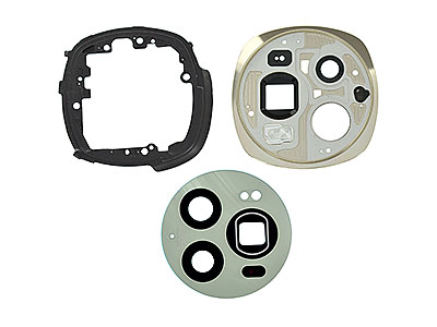 [HNM6P5CCC] Honor MAGIC 6 PRO 5G Cover Camera + Vetrino + Adesivi Epi Green