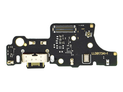 [MTG044CRC] Motorola MOTO G04 Sub Board + Plug In + Microfono