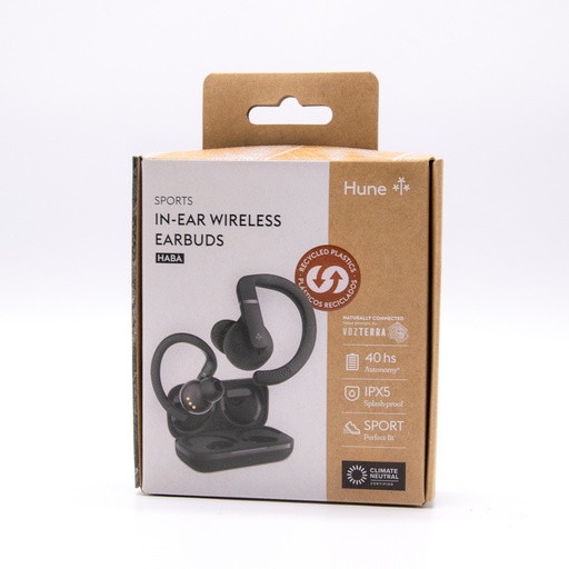 [7798397481382] Auricolari Wireless HUNE HABA - 40h, IPX5, Bluetooth V5.4