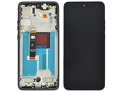 [MTE60NDSO] Motorola EDGE 60 NEO 5G Lcd + Touch Screen + Frame + Tasti Laterali Grisaille