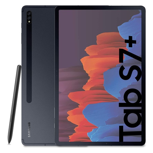 [SAMGALTABS7PS5G128NR33] Samsung Galaxy Tab S7 Plus 5G (128 GB) Nero - Grado Estetico: Buono - Batteria Standard