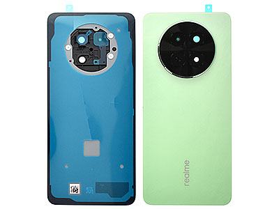 [XLR12XBCO] Realme REALME 12X 5G Cover Batteria + Vetrino Camera + Adesivi Feather Green