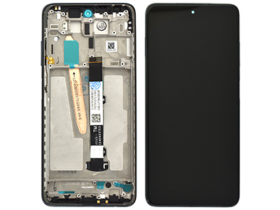 [XPX3NFDSC] Xiaomi POCO X3 NFC Lcd + Touch Screen + Frame + Tasti Laterali Black