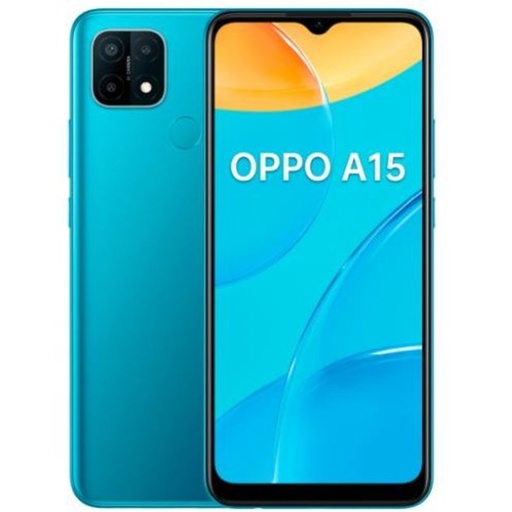 [OPPA1532BL33] Oppo A15 (32 GB) Blu - Grado Estetico: Buono - Batteria Standard