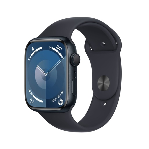[APPWATCHSERIES9GPS45MM64MZZNTT23] Apple Watch Series 9 GPS 45mm (64 GB) Mezzanotte - Grado Estetico: Ottimo - Batteria Standard