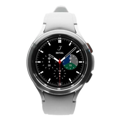 [SAMGALWATCH4CLASSICGPS46MM16RGNT33] Samsung Galaxy Watch 4 Classic GPS 46mm (16 GB) Argento - Grado Estetico: Buono - Batteria Standard