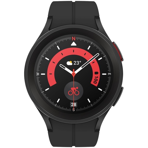 [SAMGALWATCH5PRGPS45MM16NR23] Samsung Galaxy Watch 5 Pro GPS 45mm (16 GB) Nero - Grado Estetico: Ottimo - Batteria Standard