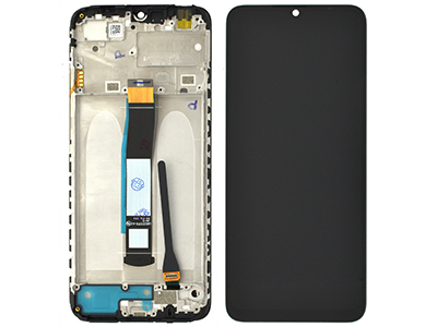 [XMR10CDSCN] Xiaomi Redmi 10 C Lcd + Touch Screen + Frame + Swich Tasti Laterali Compatibile