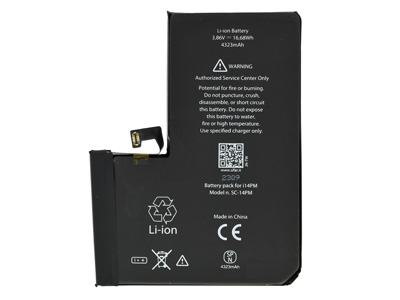 [IP14PMBAC] Apple iPhone 14 Pro Max - Batteria