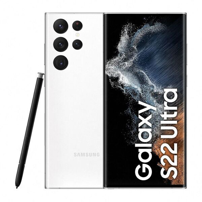 Samsung Galaxy S22 Ultra 5G (256 GB) Bianco - Grado estetico: Ottimo - Batteria Standard