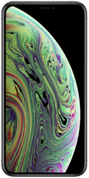 Apple iPhone XS Max (64 GB) Argento - Grado estetico: Ottimo - Batteria Nuova