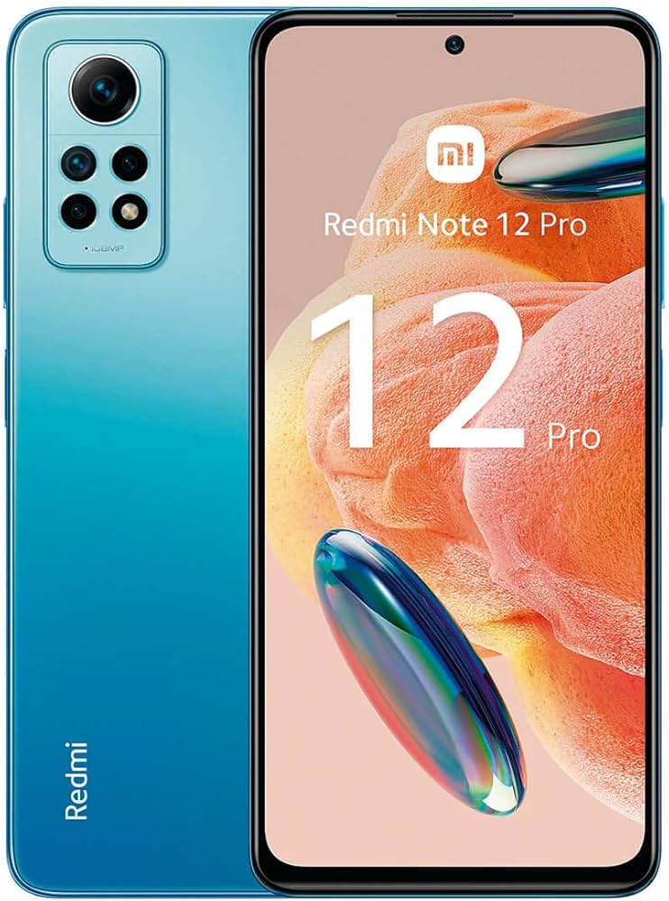 Xiaomi Redmi Note 12 Pro (128 GB) Azzurro - Grado estetico: Ottimo - Batteria Standard