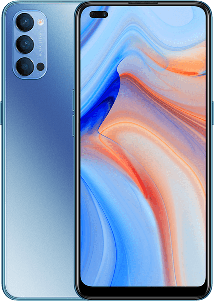 Oppo Reno 4 5G (128 GB) Azzurro - Grado estetico: Buono - Batteria Standard