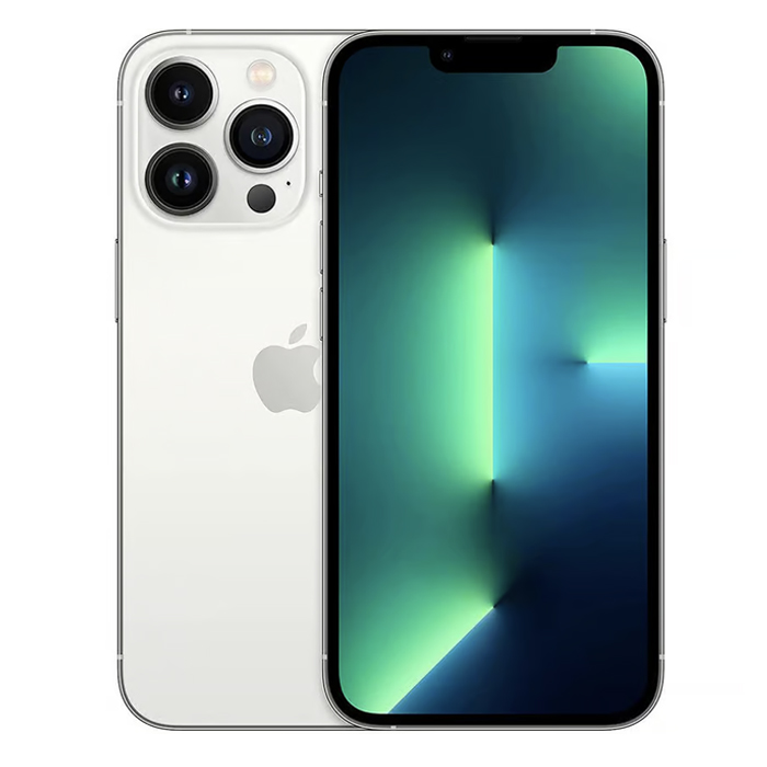 Apple iPhone 13 Pro (128 GB) Argento - Grado estetico: Buono - Batteria Nuova