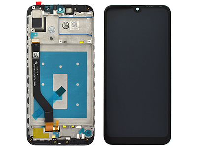 Huawei Y7 2019 Service Pack LCD + Touch Screen + Frame Nero ( ECOSTORE)